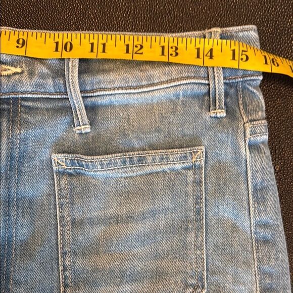 MOTHER Hustler Patch Pocket Ankle Jeans Tune in Tune out size 32 NEW - Picture 8 of 14